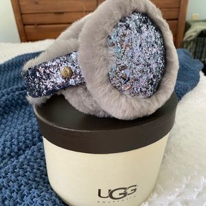 UGG shearling glitter earmuff